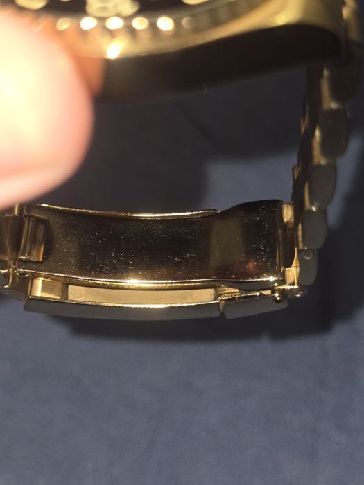 Rolex gmt master II solid gold