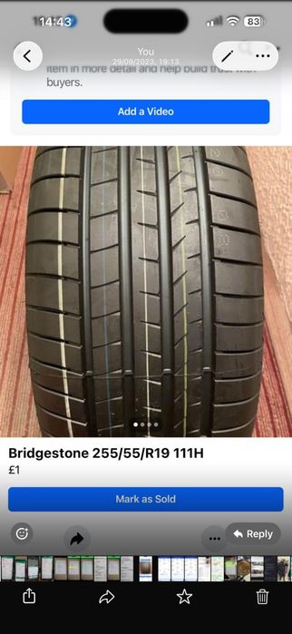 Cauciucuri Brigistone 255/55/R19  111H