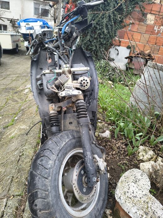 Kymco tb 50 на части