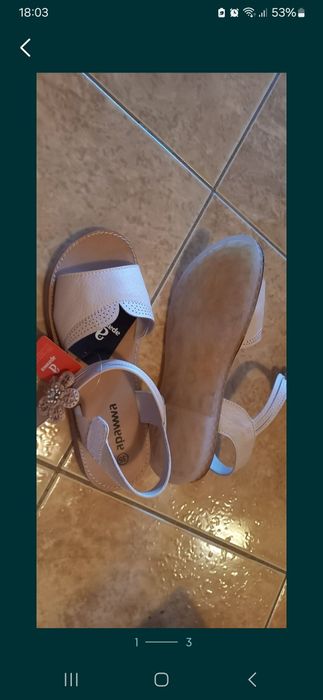 Sandale piele mărime 35