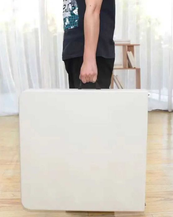 Стол туристический пластиковый складной-122x61x74см Доставка бесплатно