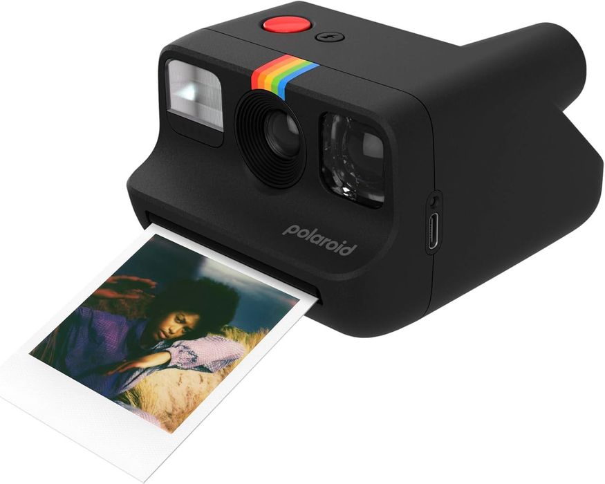 Aparat foto instant Polaroid Go2, Negru,sigilat