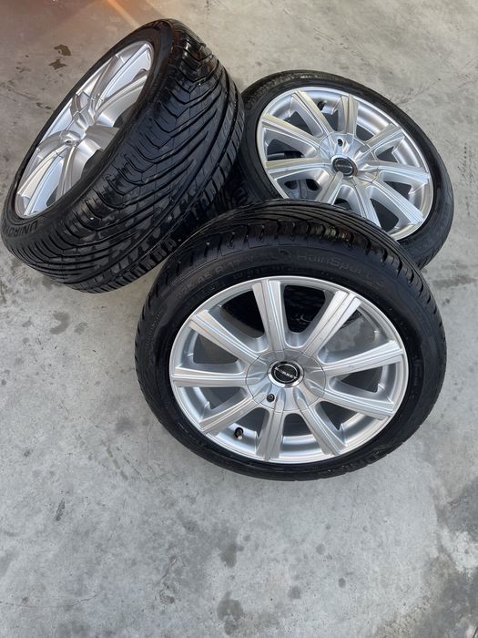 Roti/jante/anvelope Borbet 4x114,3 R17 225/45R17 Uniroyal