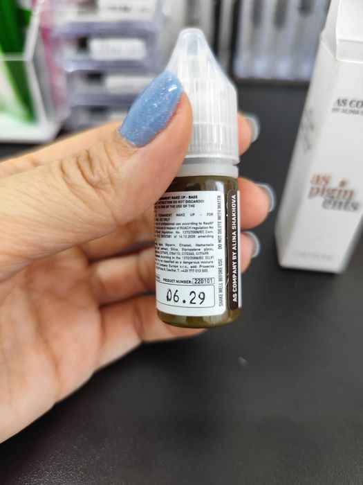 Пигменты для ПМ бровей