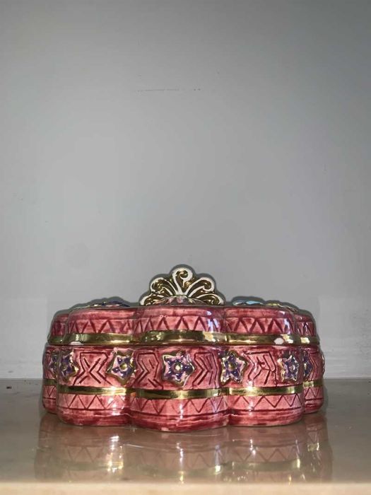 Bomboniera portelan ,cu capac