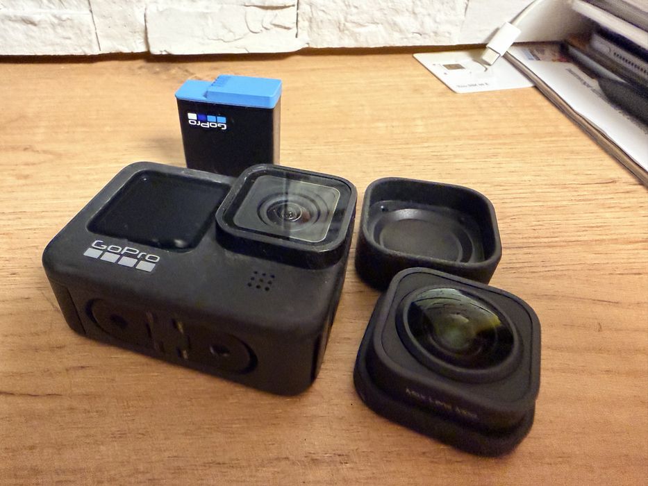 GoPro HERO9 Black + 2 батерии + Max Lens Mod