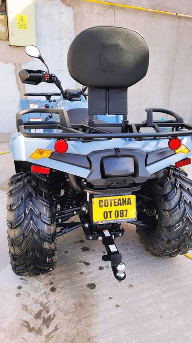 ATV GOES TERROX 500L T3b (2025) – 930 km / 35h, Garanție + Cască si Intercom