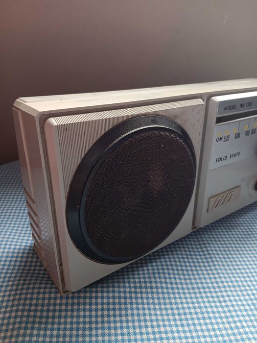 Radio vechi Romanesc Tehnoton DUO model RS 1210, de colectie, Perioada Comunista RSR, Functional