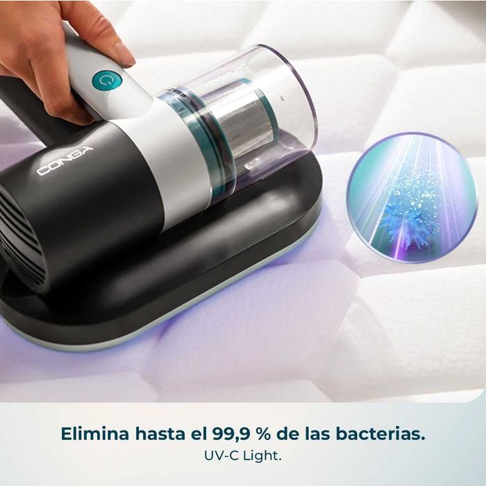 Cecotec Ръчна прахосмукачка за матраци и тапицерии,улавя алергените