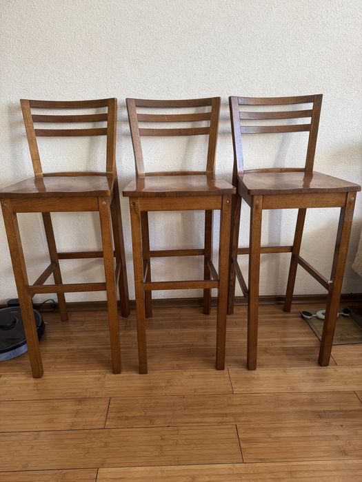 Барные стулья, 3 шт