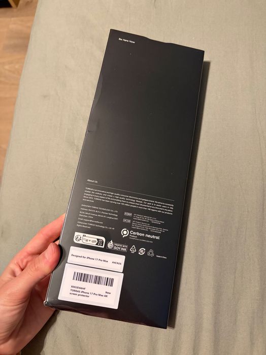 Folie telefon IPhone 17 pro Max Torras