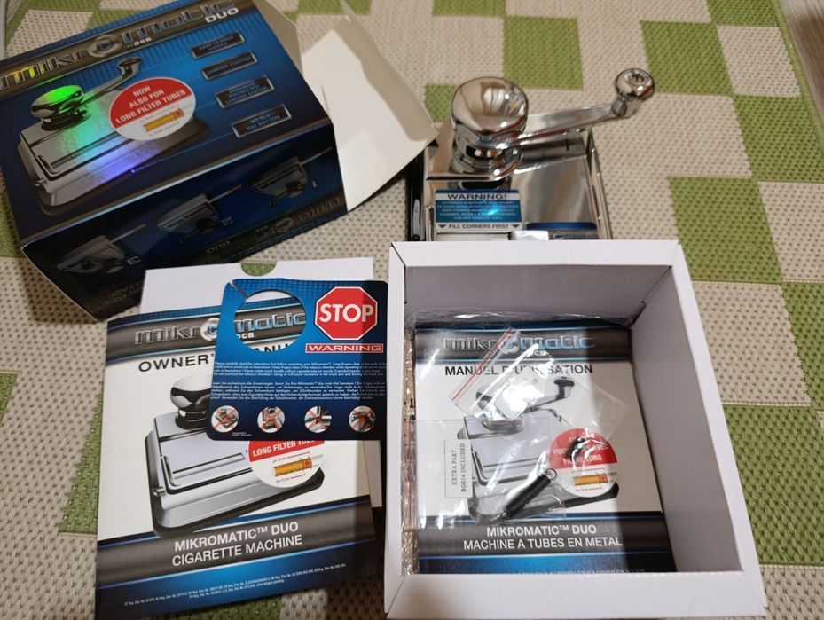 Aparat de făcut țigarete / Injector tutun OCB Mikromatic Duo