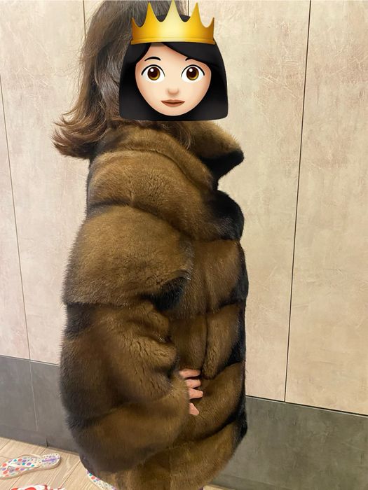 Норковый полушубок