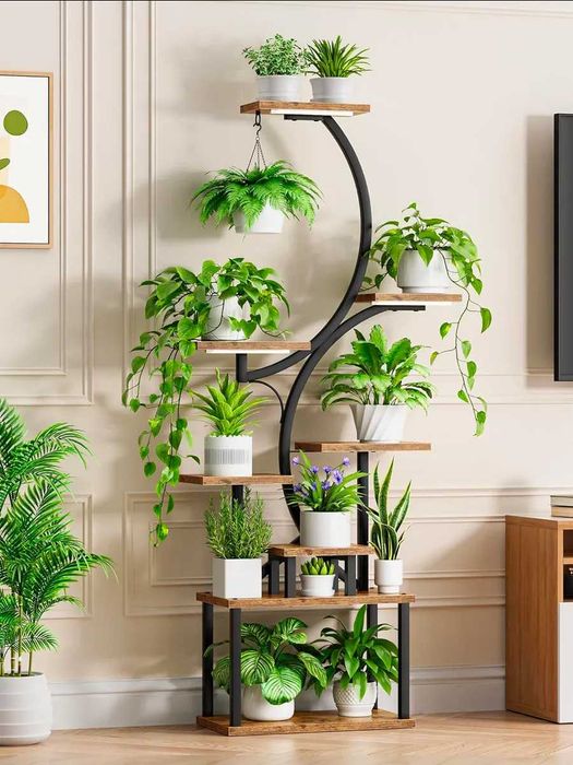 Подставка для цветов с подсветкой подставка для растений гул подставка