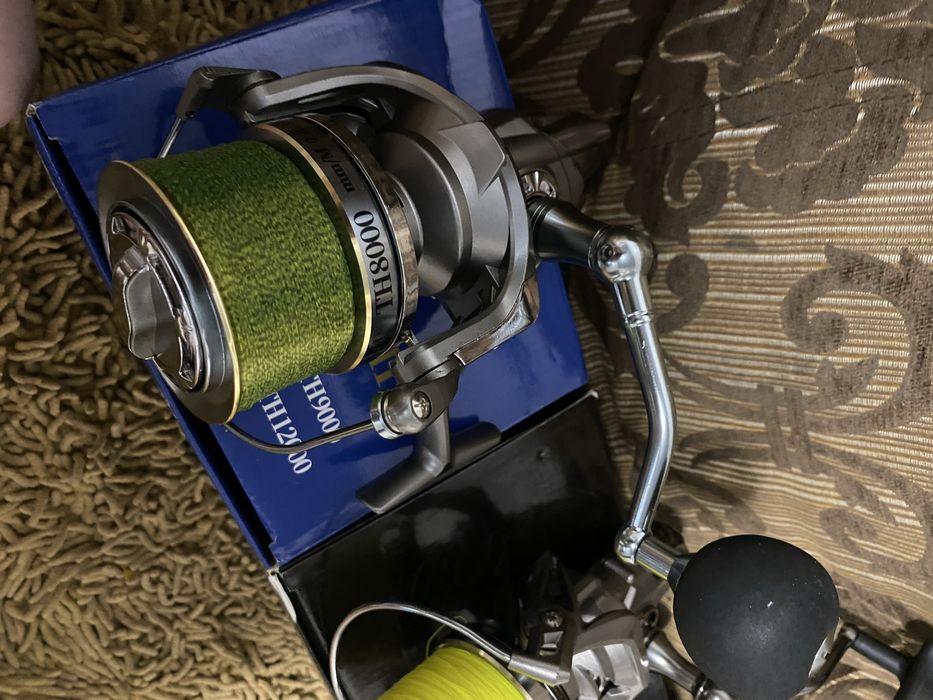 Рыболовные катушки новые