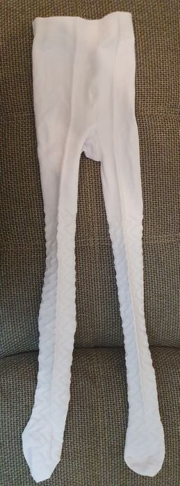 Детские белые колготки