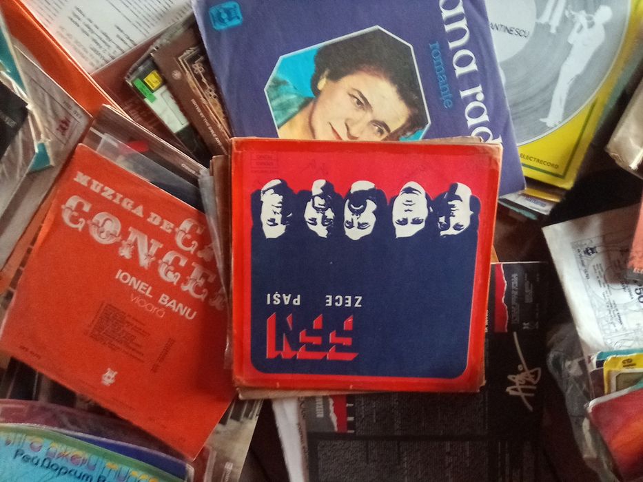 Colecția de volume  Adevarul  și discuri vinil