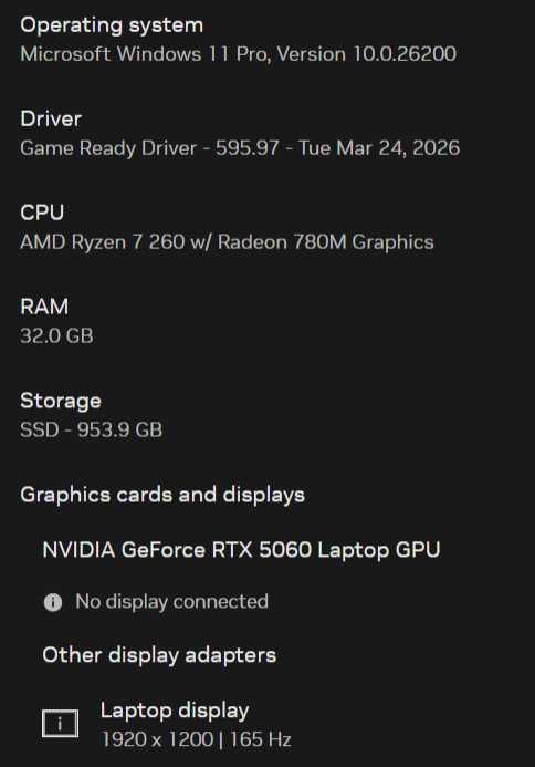 Gigabyte Gaming A16/Нов/Гаранция/Бартер/5060/Ryzen 7/32GB RAM/1TB SSD