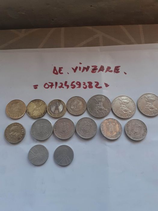 Monezi vechi de vanzare ! Euro, lei etc!