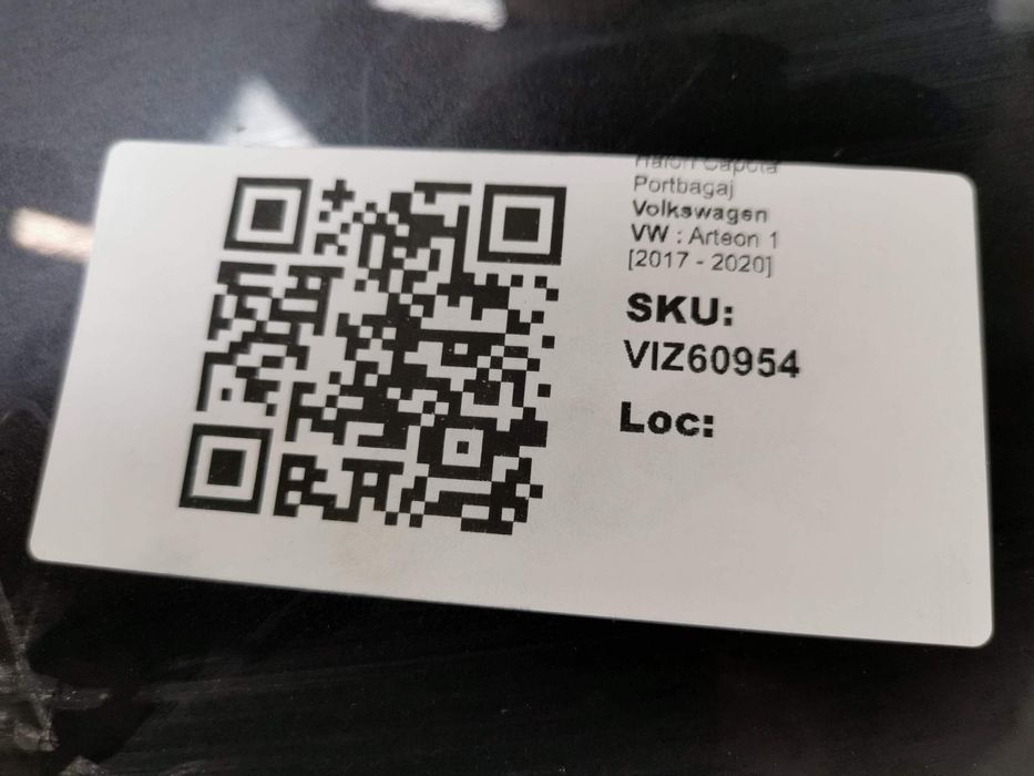 Хаион Капак Багажник Фолксваген ВВ Артеон 1 [ - ] Оригинален Повреден