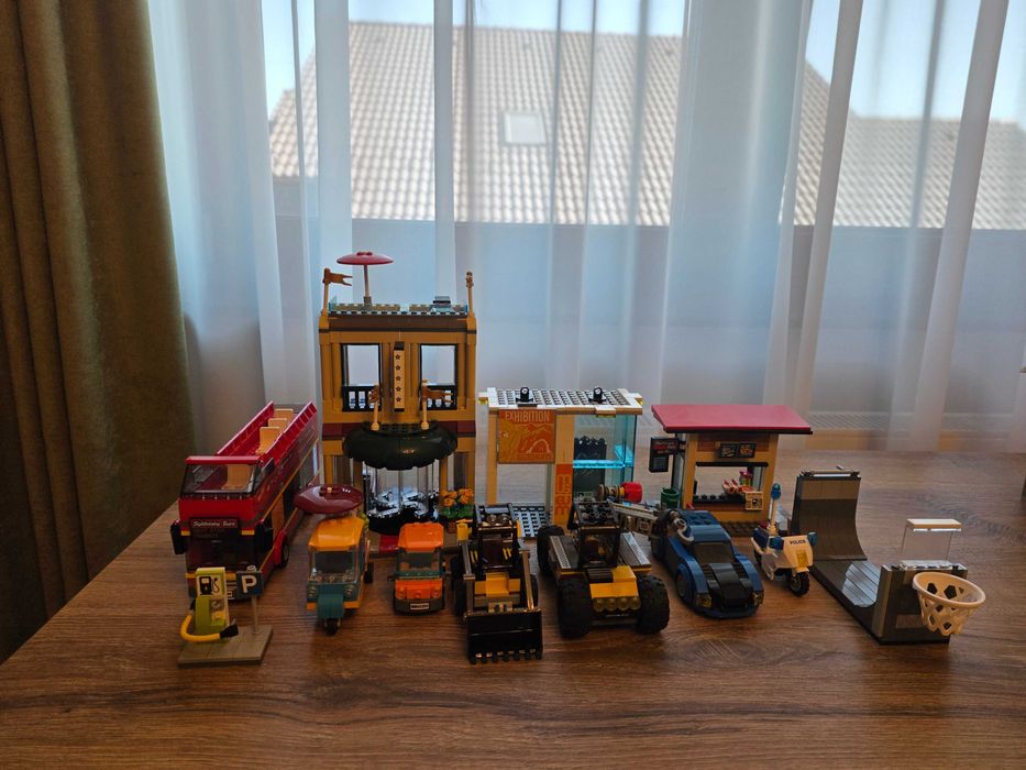 Lego City 60203 - Statiunea de schi / Lego City 60200 - Capitala / Lego City 60246 - Sectie de poliție