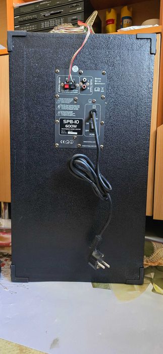 Boxe Active  SPB-10 PA ACTIVE SPEAKHER SET 10/ 600W cu USB și Card SD