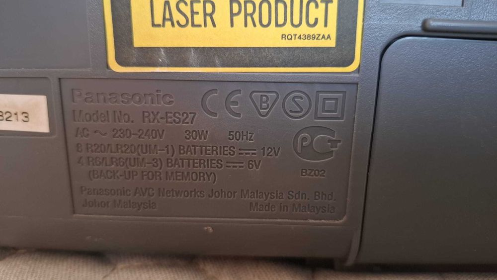 Panasonic RX-ES27 radio casetofon cu cd