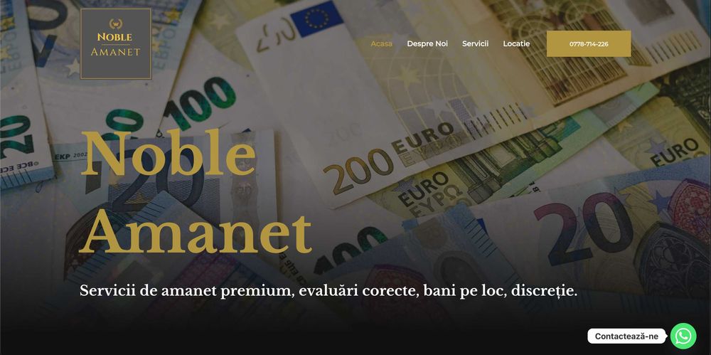 Creare Site | 600 de lei Hosting + Domeniu Inclus in Pret