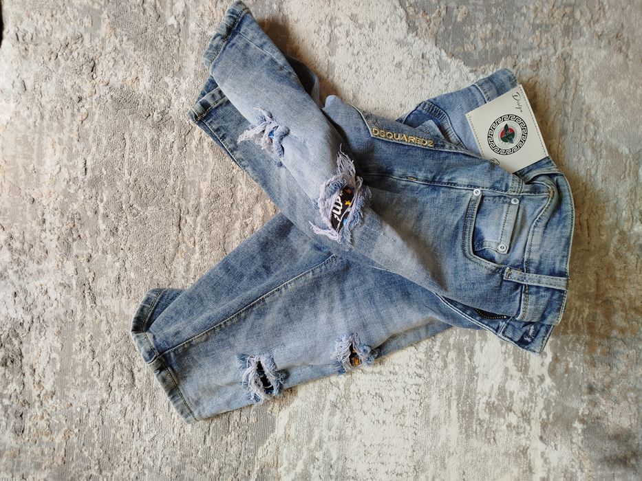 къси дънкови панталони DSQUARED2