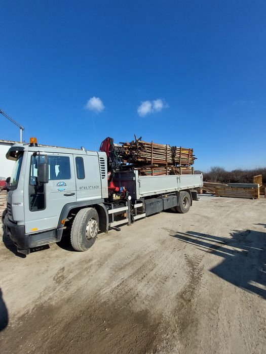 Transport camion cu macara Transport basculabil