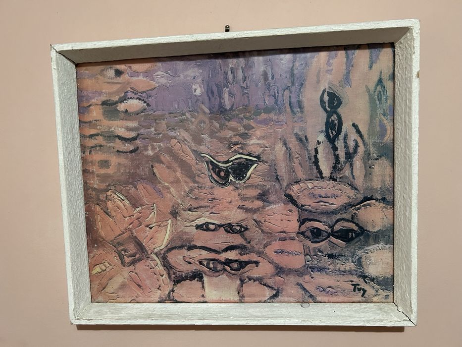 Lot 6 reproduceri de epocă după Ion Țuculescu – înrămate în anii ’60