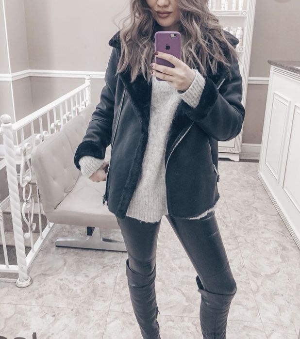 Дубленка   Mango