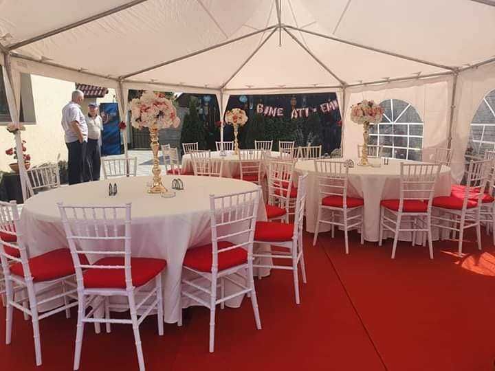 6,8x5 m / 8,9X6,5 m - Pagoda Cort turcesc Cort de Evenimente PVC ak