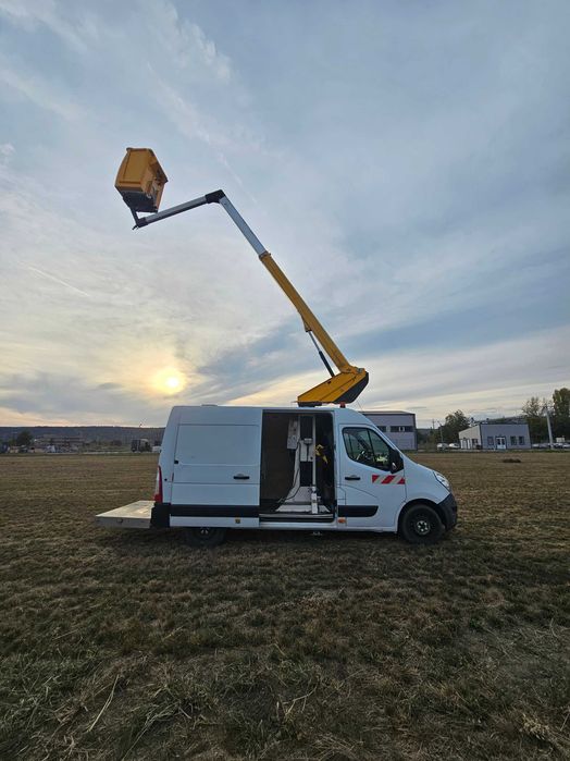 Nacela PRB Renault Master , 2017 ,AC ,EURO 6 ,  12,5m inaltime lucru , 2 CALE , TVA DEDUCTIBIL