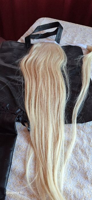 Опашка от 100/ естествена коса специална изработка,може са се боядисва