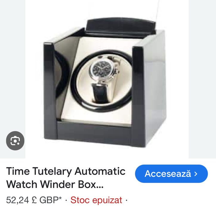 Ceas Fosil Automatic si cutie electrica