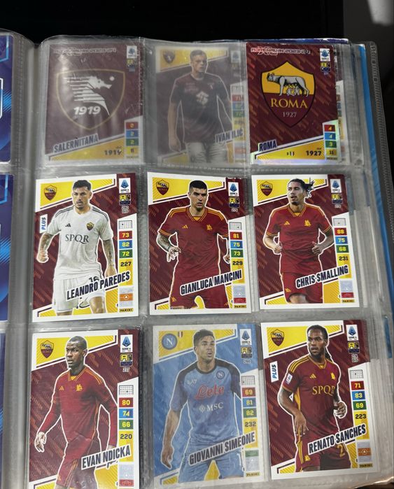 Panini Adrenalyn XL 2023-24 Serie A Album + 390 Cartonașe