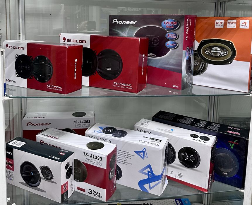 Динамики, колонки, автозвук, магнитолы, низкие цены, ассортимент.