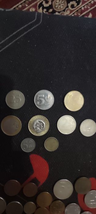 Монеты разные   .