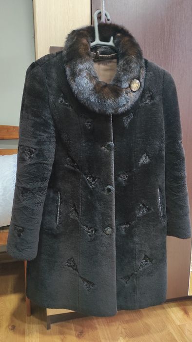 Шуба Мутон натуральный