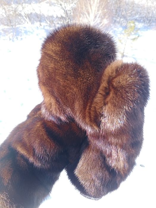 Варежки норковые