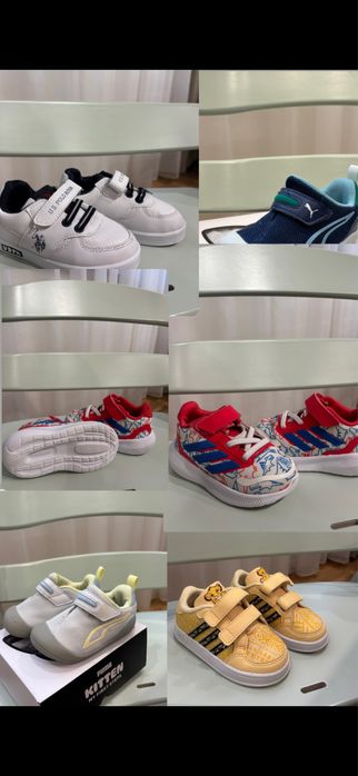Puma, U.S. Polo, Adidas размер 21-22