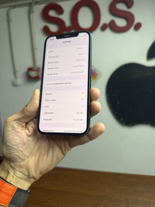 Vand Iphone 12 128Gb Blue