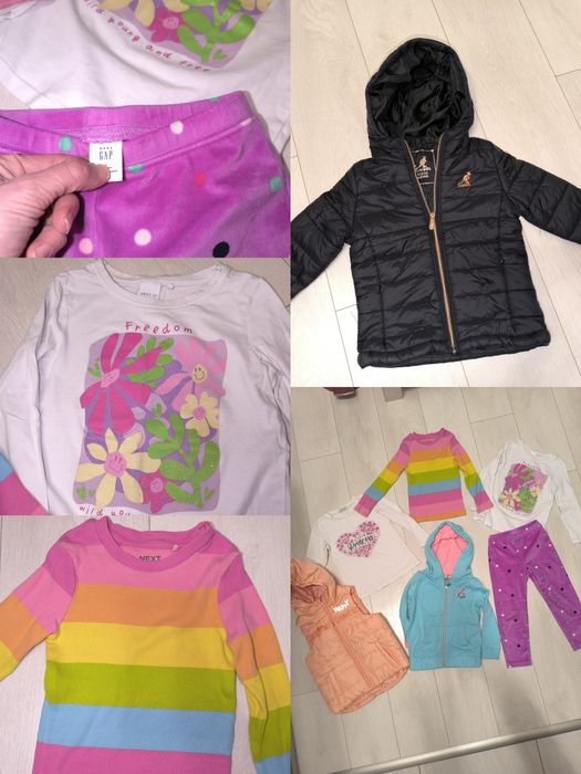 Голям лот дрешки 104ръст Next,Gap, Kangol