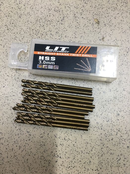 Сверла кобальтовые в ассортименте