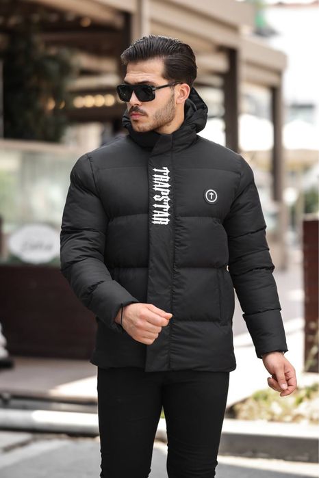 Geaca Trapstar Puffer Iarna Black Matte