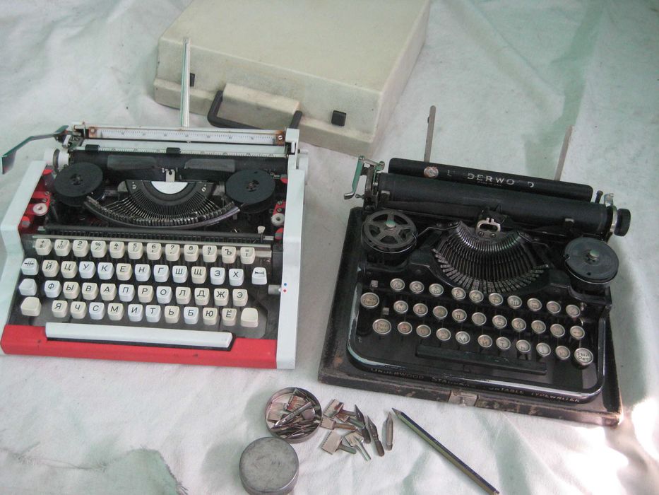 Печатные Машинки Мини Антикварные США 1930-х РАБОЧИЕ
