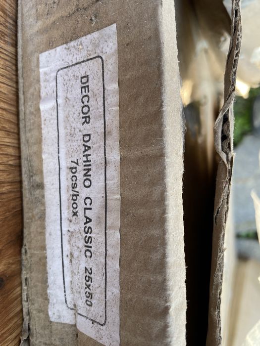 Плочки теракот  декор