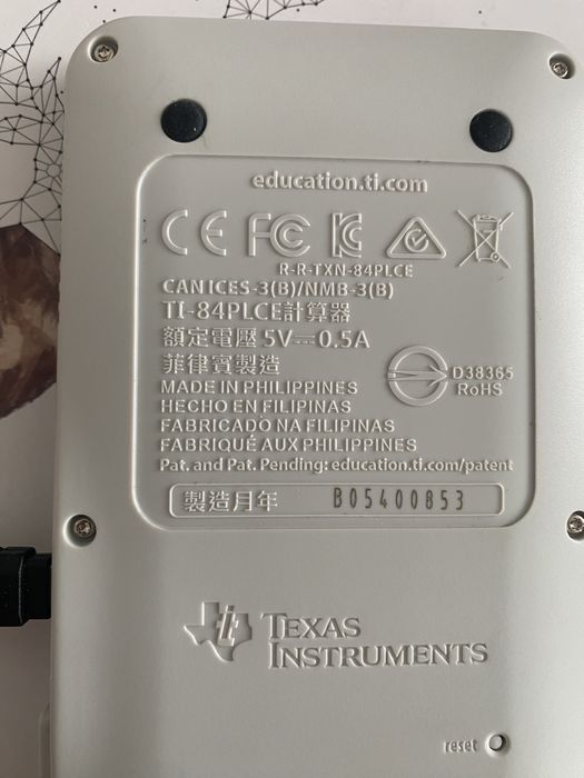 Калькулятор графический TI-84 Plus CE (Питон)