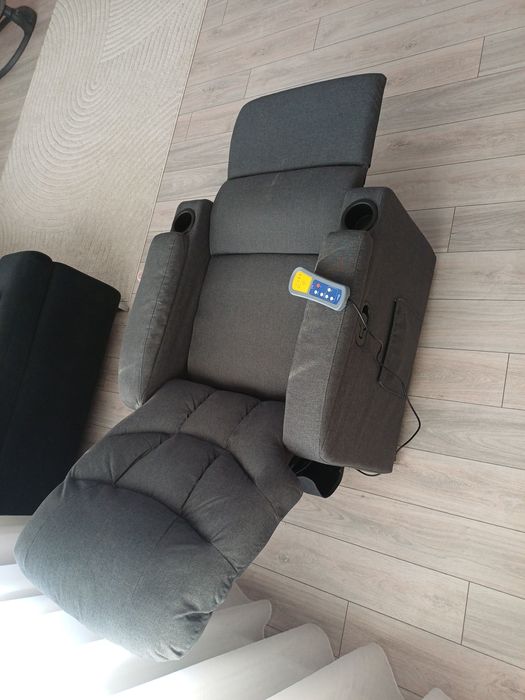 Fotoliu de masaj electric , gri